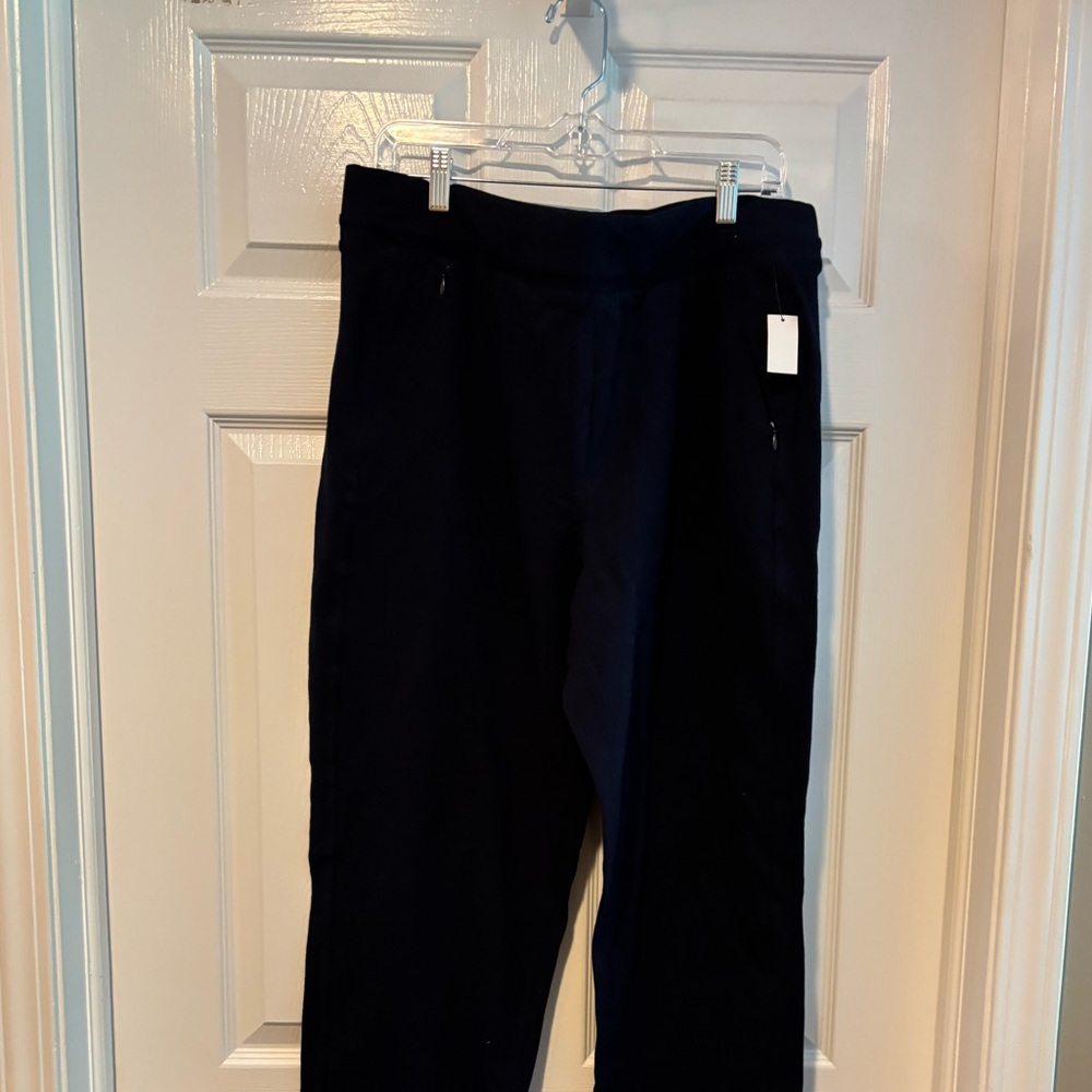 Orvis Black Leggings, Size L